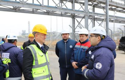 Прокурор Атырауской области посетил объекты инфраструктуры СЭЗ НИНТ