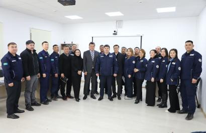 Встреча трудового коллектива ТОО «Karabatan Utility Solutions» с экспертной группой по разъяснению Проекта новой Конституции Республики Казахстан