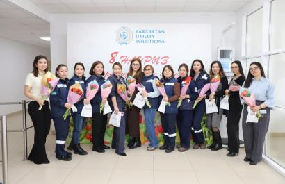 Поздравление коллег с Международным женским днем - 8 Марта